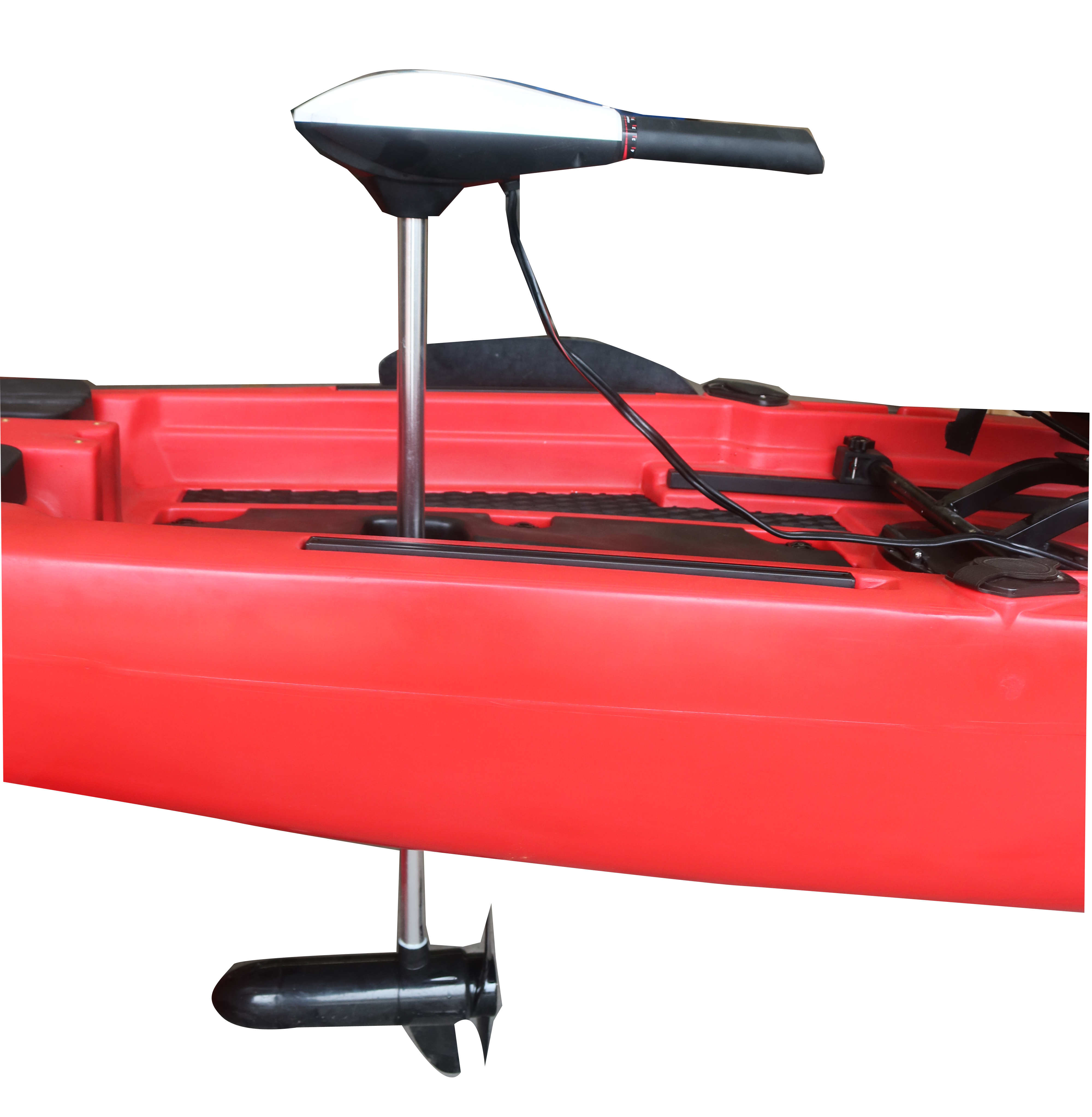 New Arrival 34LBS Electric Tro - مراجعة Fishing Kayak Trolling Motor وسعره