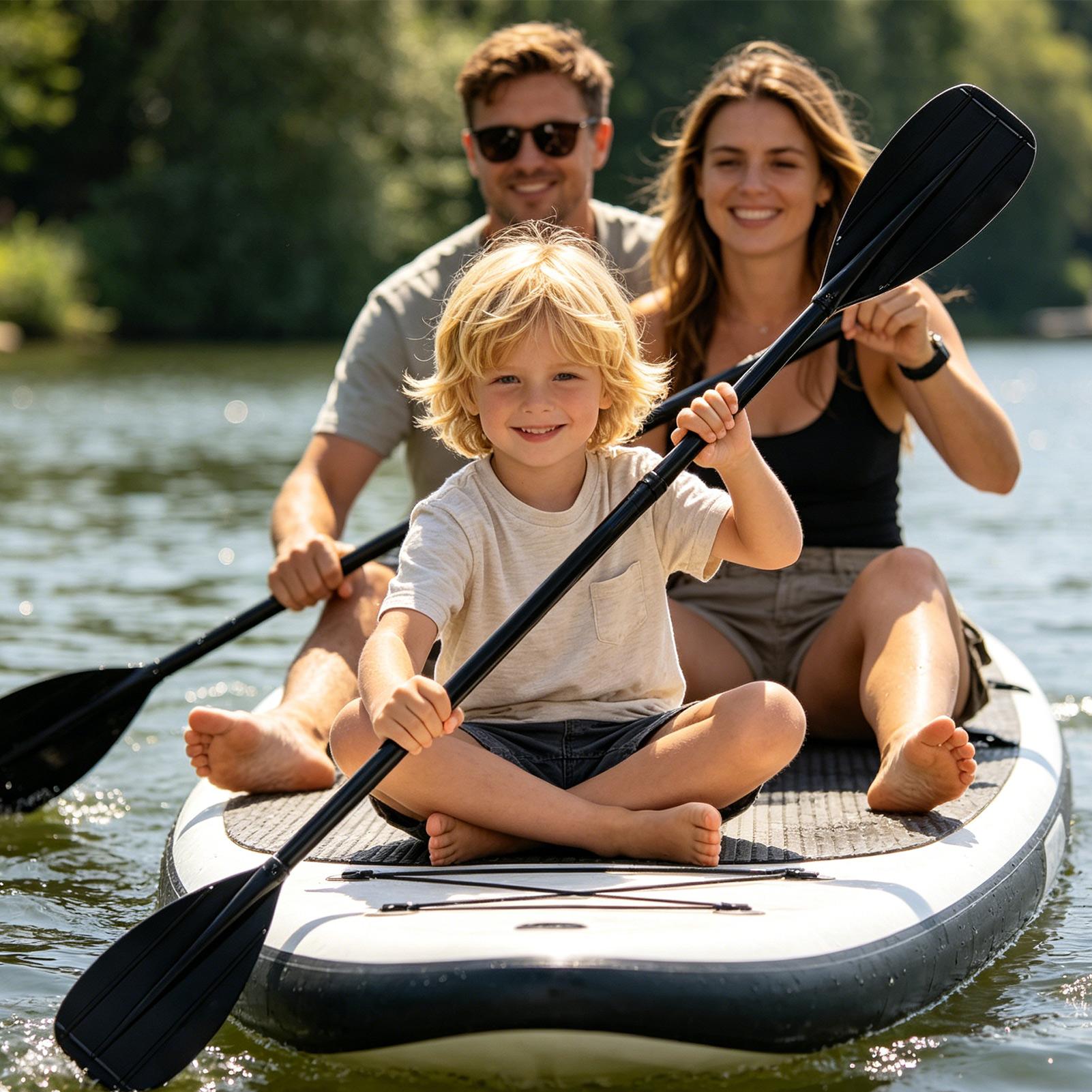 Carbon Fiber Paddle 2 Section  - مراجعة Fishing Kayak Paddle وسعره