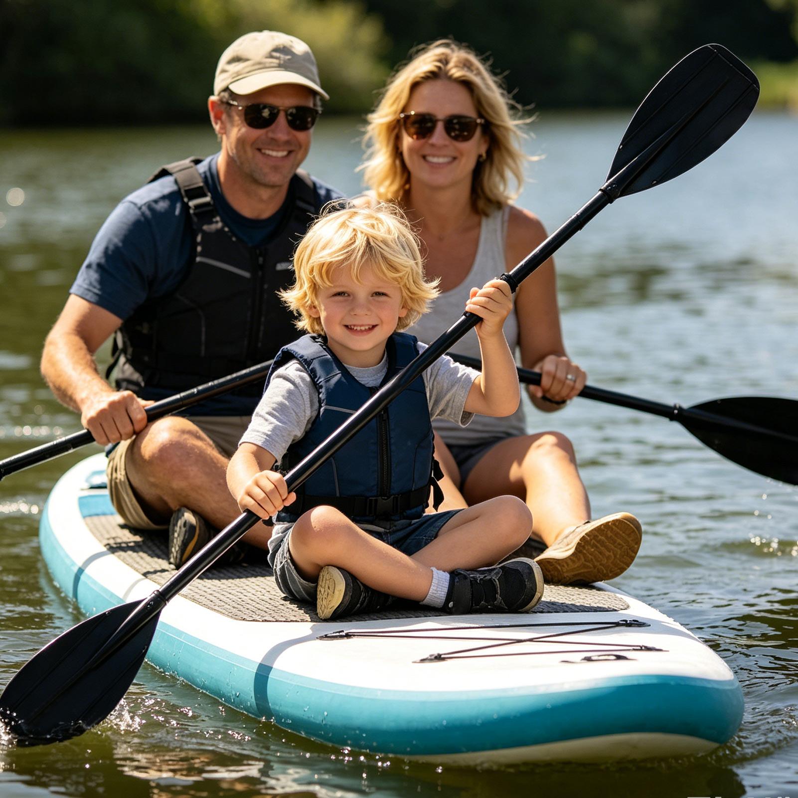 Carbon Fiber Paddle 2 Section  - مراجعة Fishing Kayak Paddle وسعره