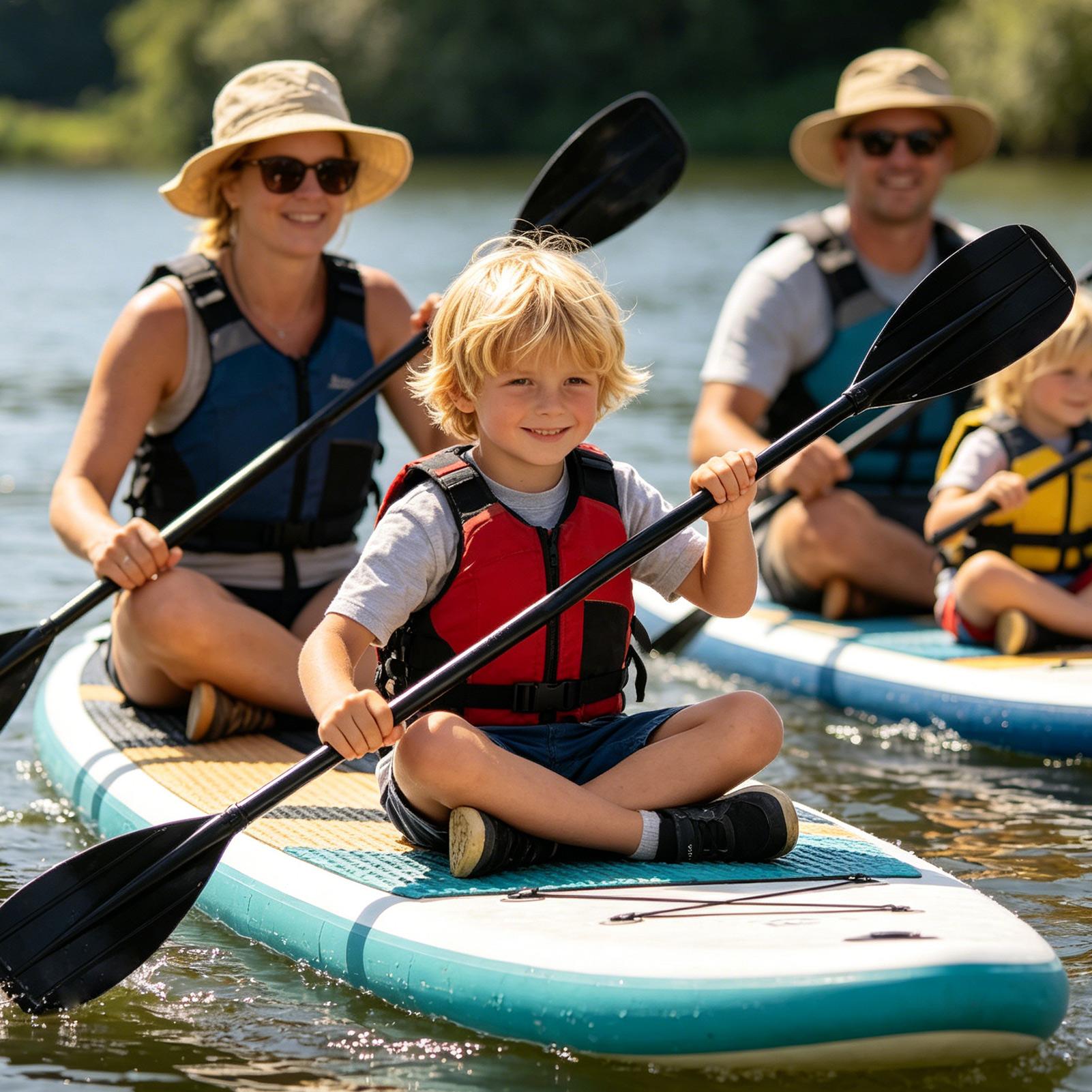 Carbon Fiber Paddle 2 Section  - مراجعة Fishing Kayak Paddle وسعره