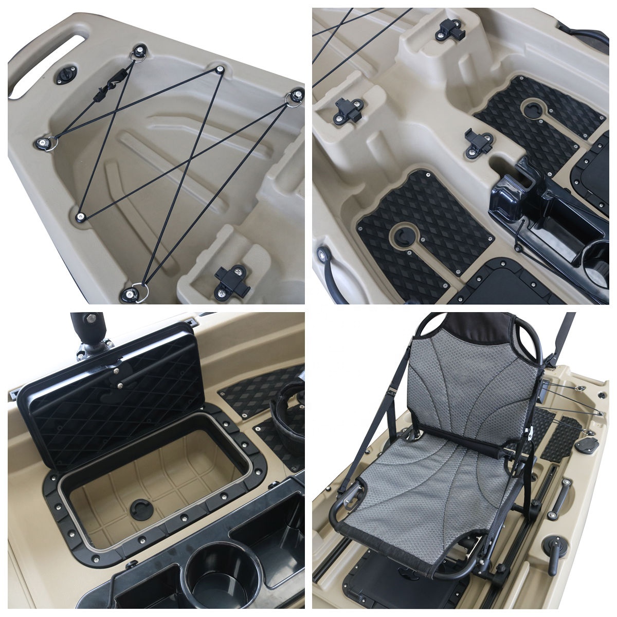 2025 NEW Modular Kayak 9.5ft P - مراجعة Fishing Kayak Pedal Drive وسعره