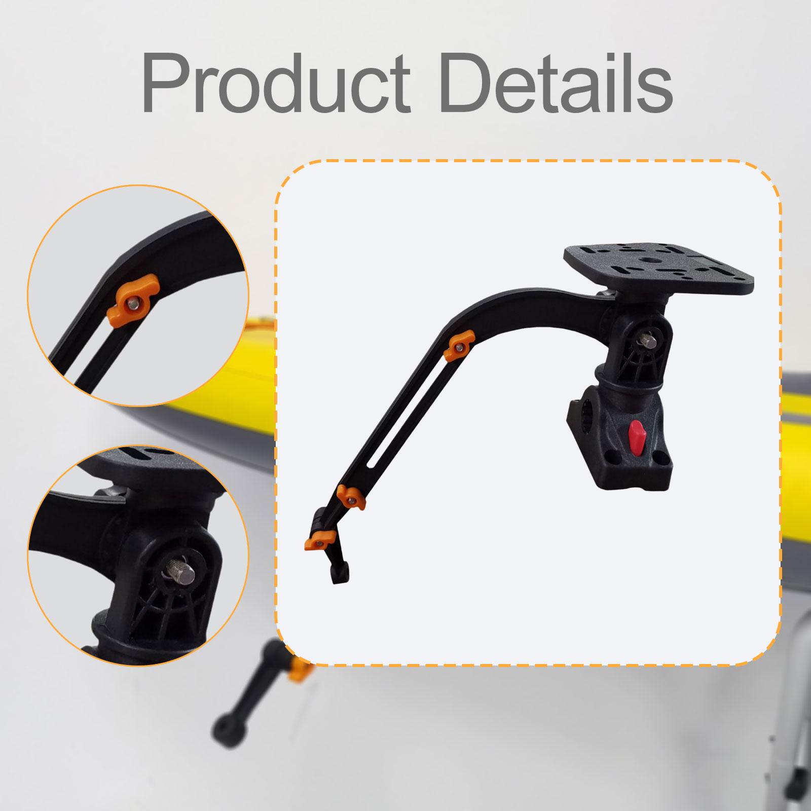 Fish Finder Portable Mount Stu - مراجعة Fishing Kayak Fish Finder Mount وسعره