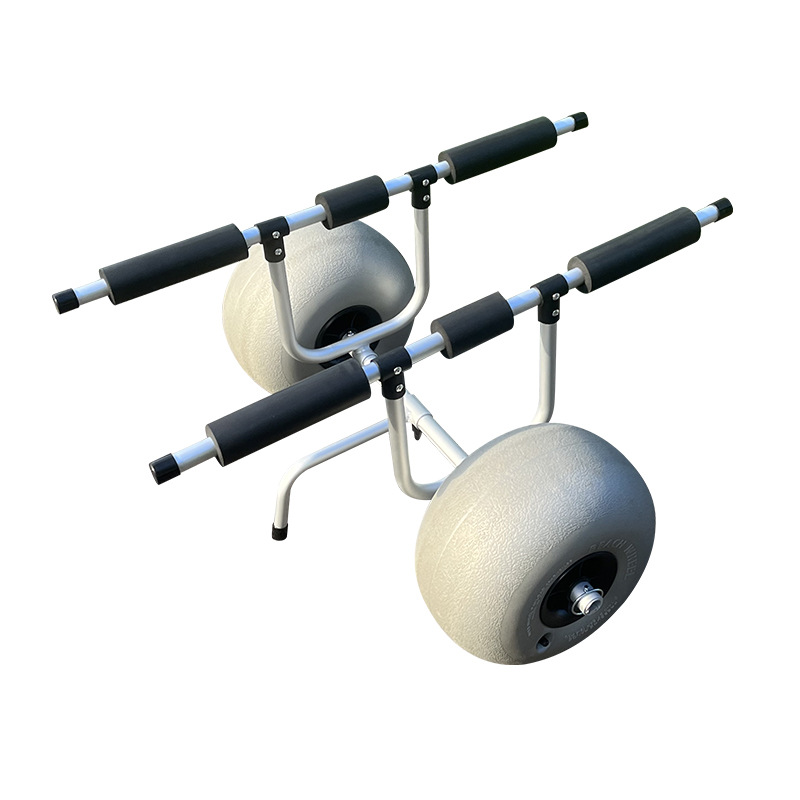 Adjustable 330lbs Hull Bars In - مراجعة Fishing Kayak Cart وسعره