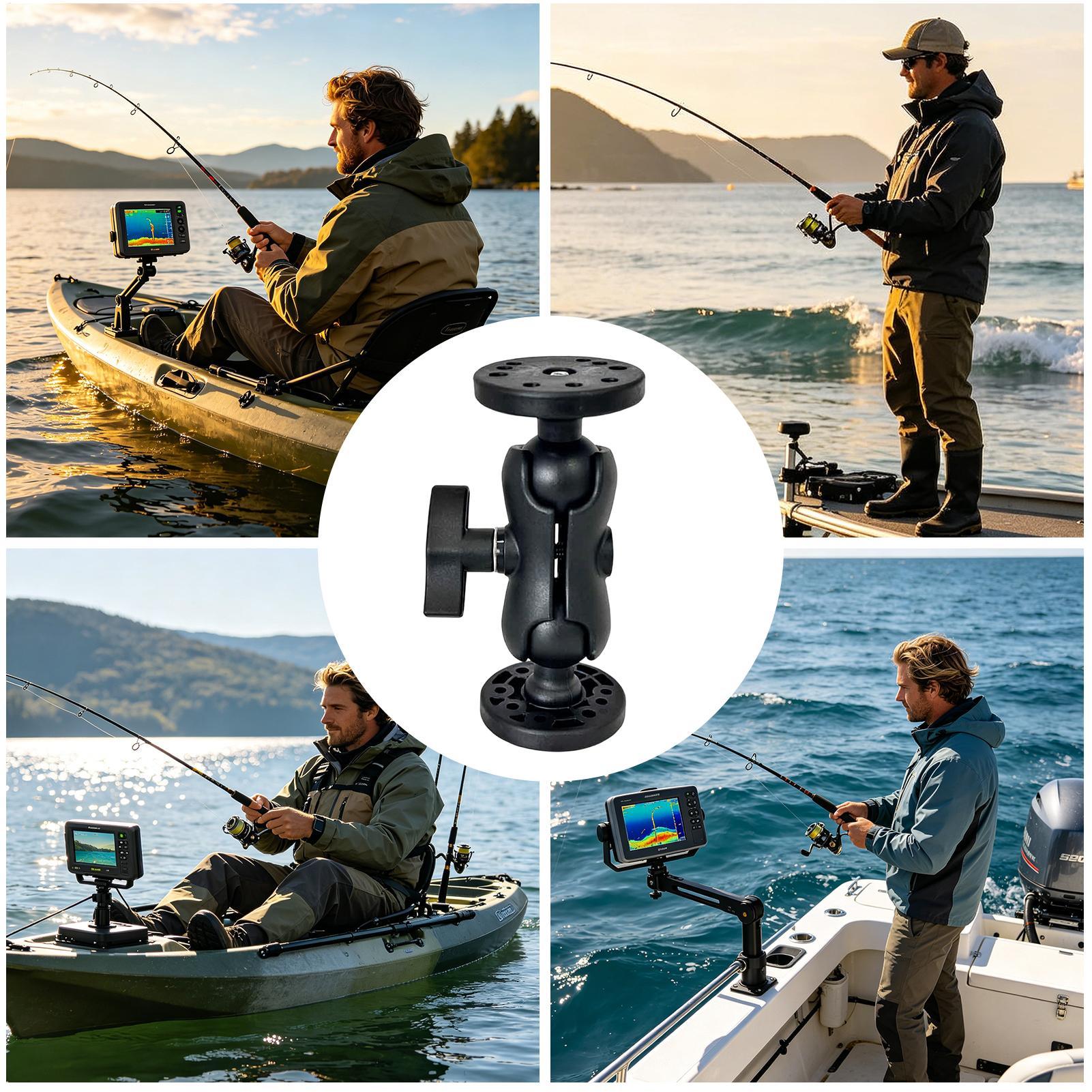 Kayak Fish Finder Mount 360 De - مراجعة Fishing Kayak Fish Finder Mount وسعره