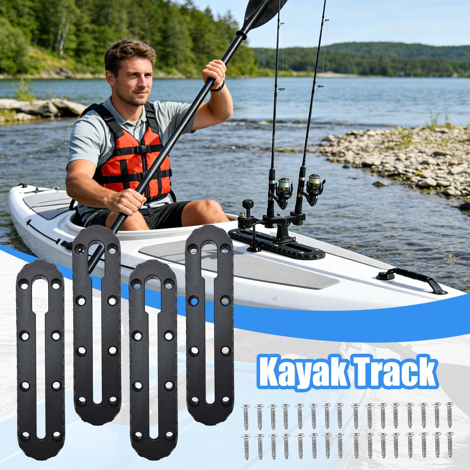 Kayak Track Mount With Screws  - مراجعة Fishing Kayak Fish Finder Mount وسعره