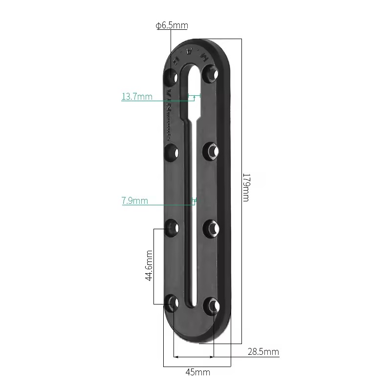 179mm Long Kayak Track mount,K - مراجعة Fishing Kayak Fish Finder Mount وسعره