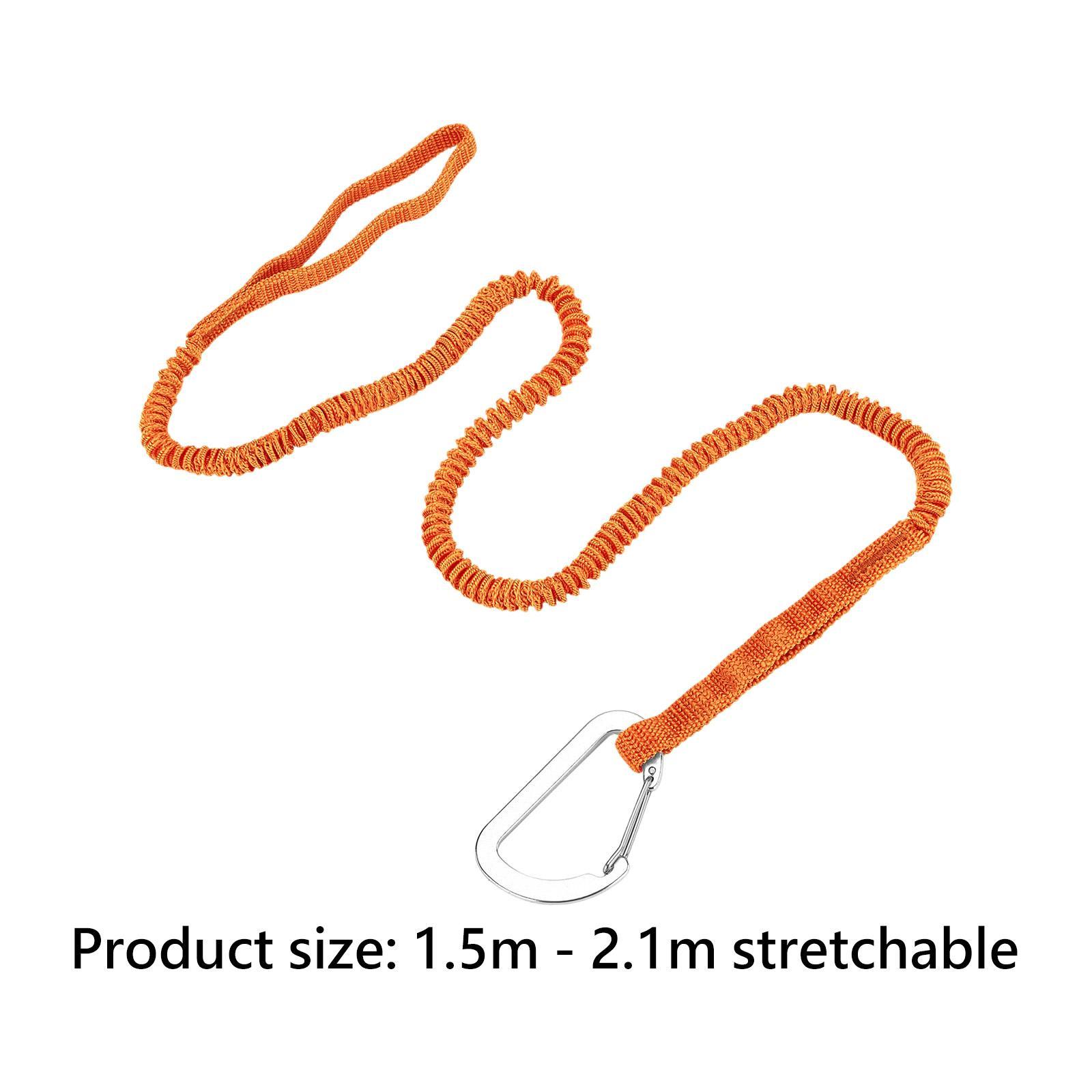 Stretchable Nylon Boat Paddle  - مراجعة Fishing Kayak Paddle Leash وسعره