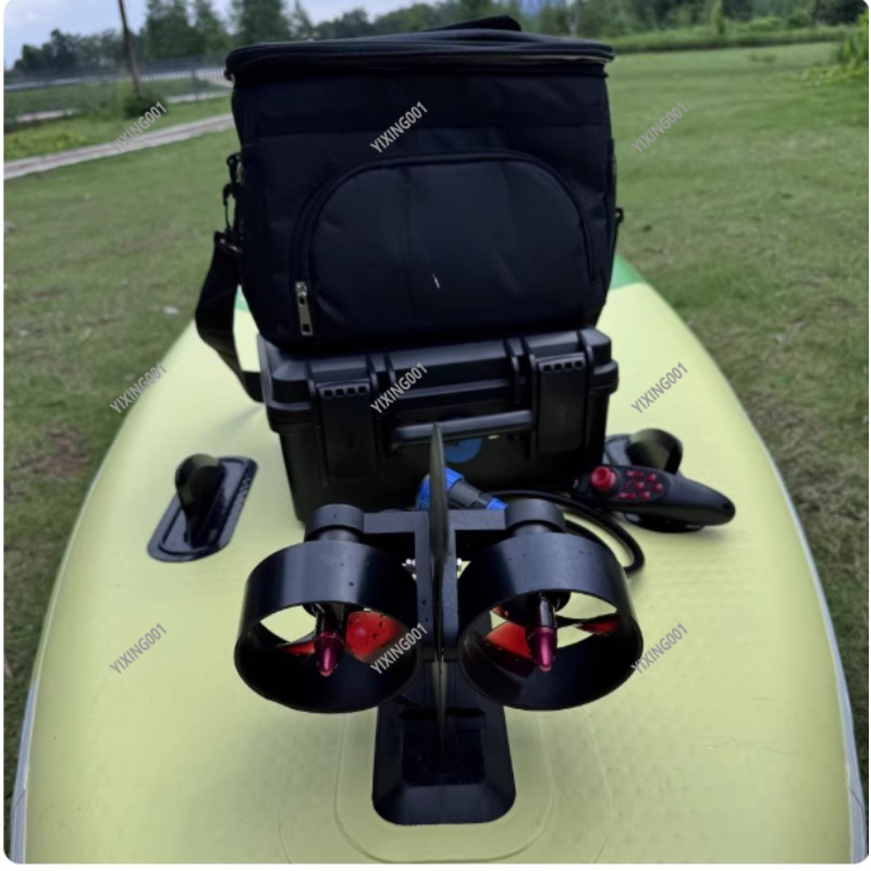 Dual Propeller Kayak Underwate - مراجعة Fishing Kayak Trolling Motor وسعره
