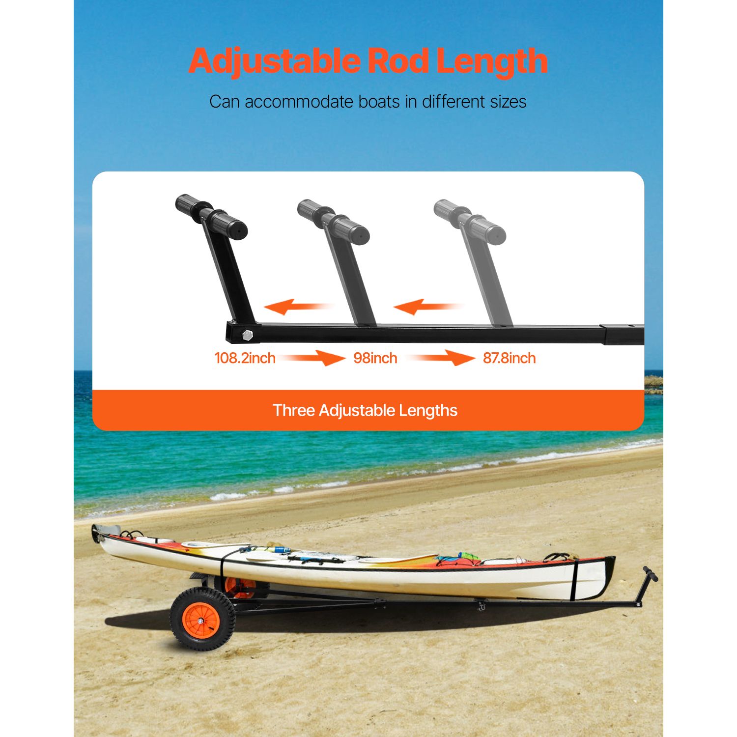 SucceBuy 420lbs Boat Trailer D - مراجعة Fishing Kayak Sit On Top وسعره