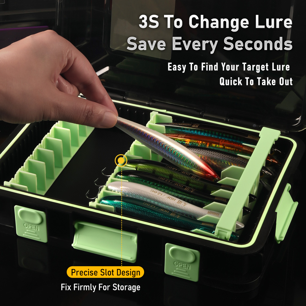Kingdom Lure Storage Box Water - مراجعة Fishing Kayak Crate وسعره