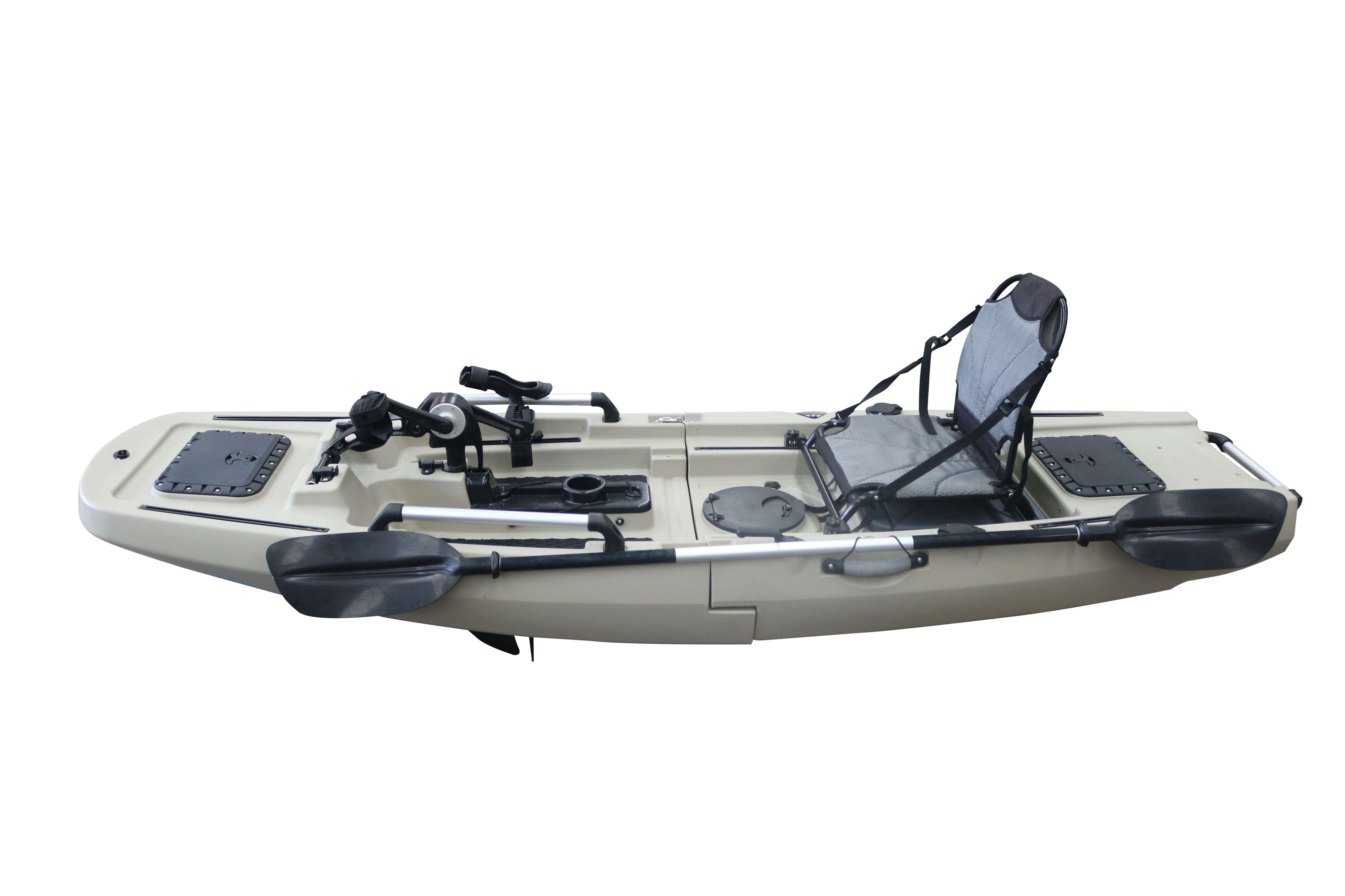 Person Fishing Pedal Kayak Vic - مراجعة Fishing Kayak Sit In وسعره