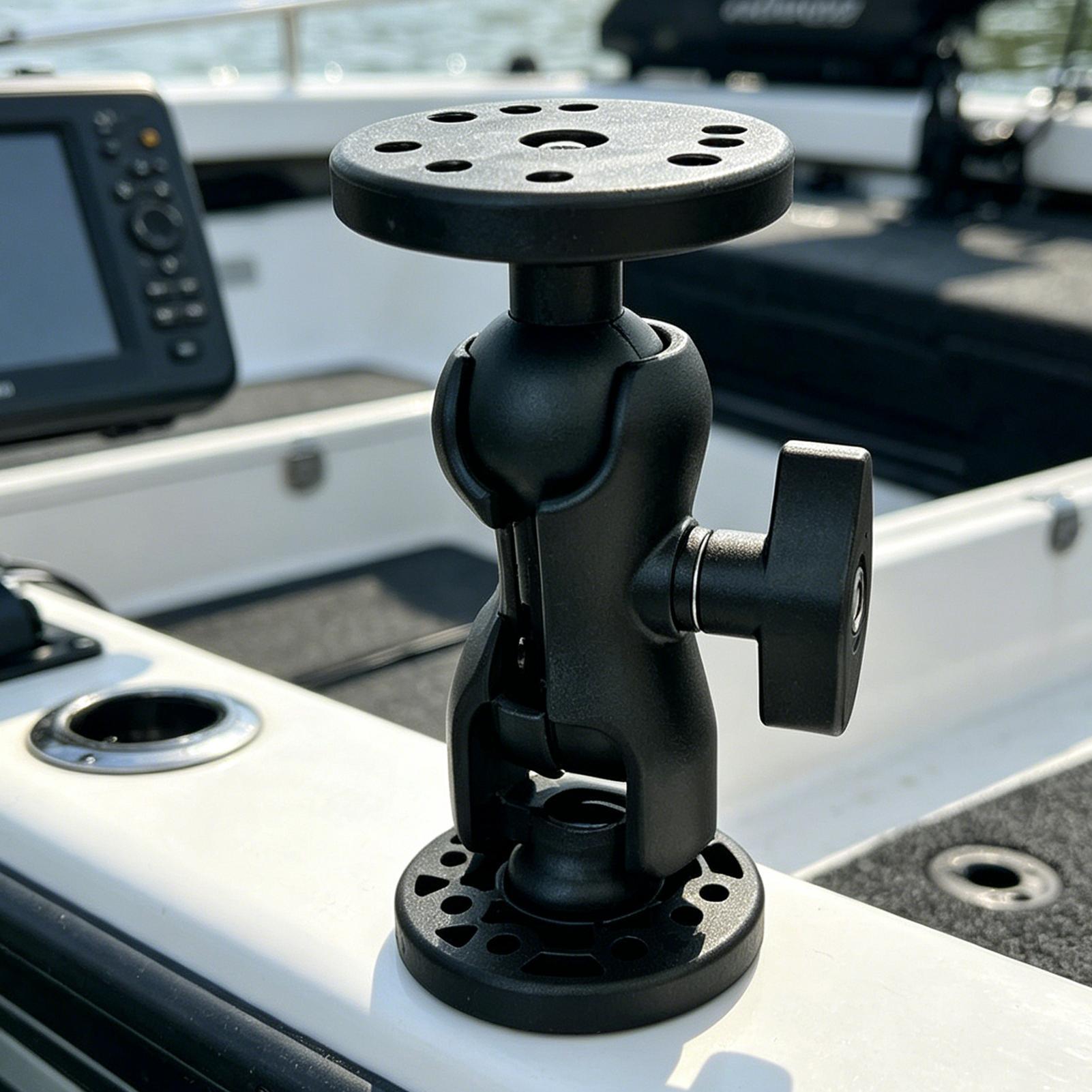 Kayak Fish Finder Mount 360 De - مراجعة Fishing Kayak Fish Finder Mount وسعره
