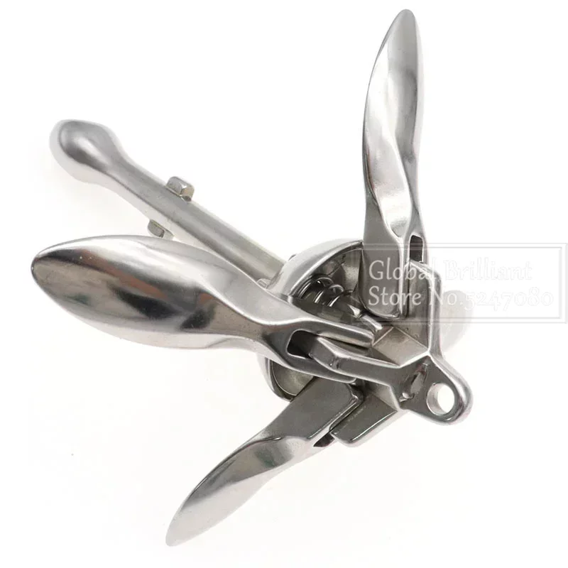 3.2KG/4KG Boat Stainless Steel - مراجعة Fishing Kayak Anchor وسعره