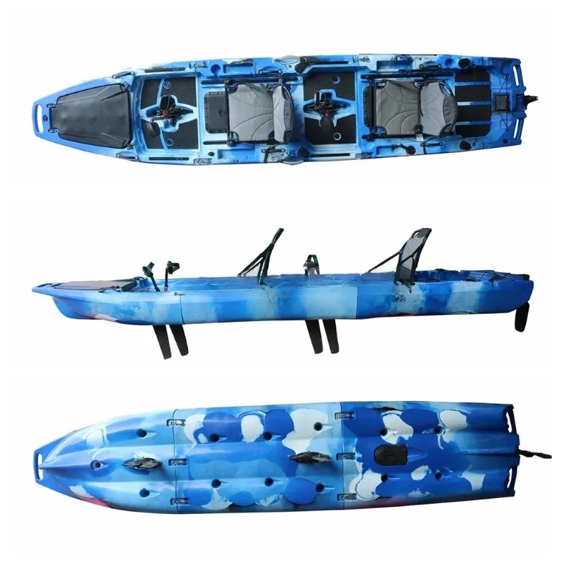 2-Seater Sit-on-Top Modular Pe - مراجعة Fishing Kayak Sit In وسعره