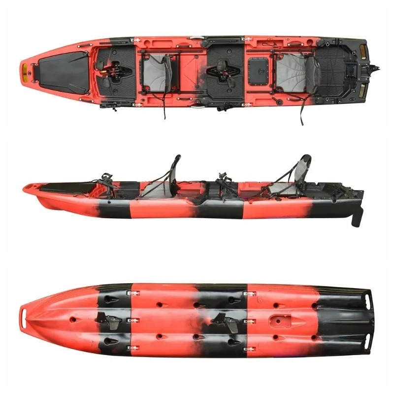 2-Seater Sit-on-Top Modular Pe - مراجعة Fishing Kayak Sit In وسعره
