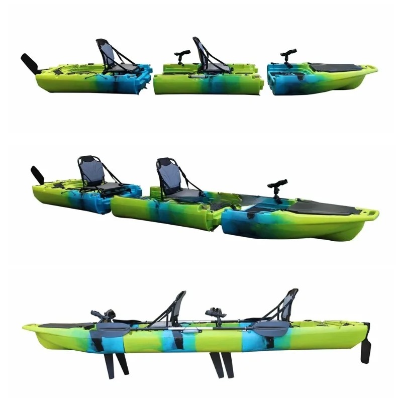 2-Seater Sit-on-Top Modular Pe - مراجعة Fishing Kayak Sit In وسعره