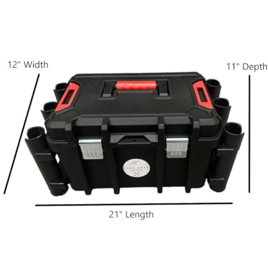 Kayak Fishing Crate - 6 Integr - مراجعة Fishing Kayak Crate وسعره