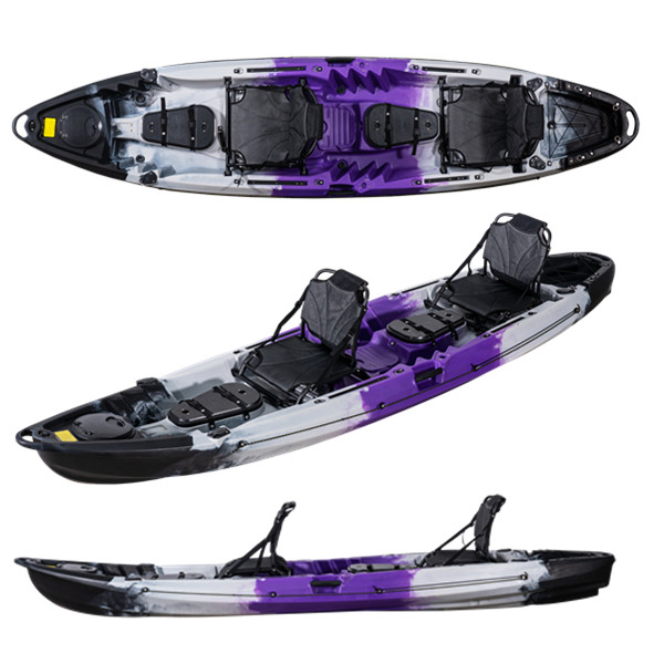 2+1 Seat Family Fishing Kayak  - مراجعة Fishing Kayak Sit On Top وسعره