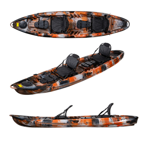 2+1 Seat Family Fishing Kayak  - مراجعة Fishing Kayak Sit On Top وسعره