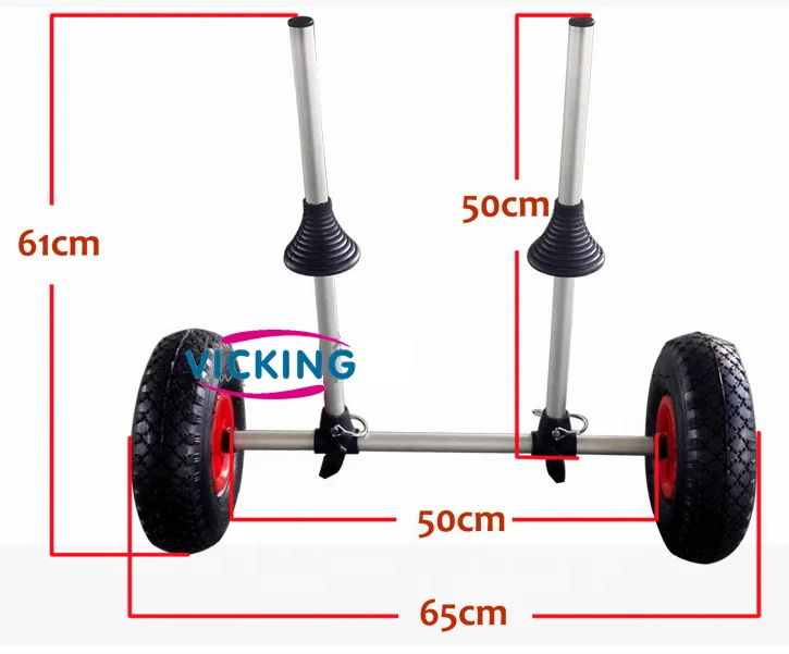 Lakes Rivers Aluminum Fishing  - مراجعة Fishing Kayak Cart وسعره