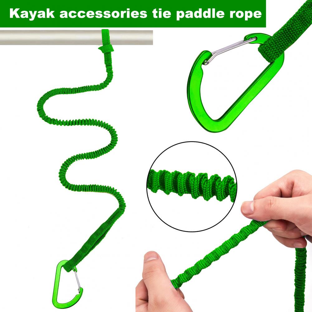 100cm Paddle Rope for Kayak Pa - مراجعة Fishing Kayak Paddle Leash وسعره