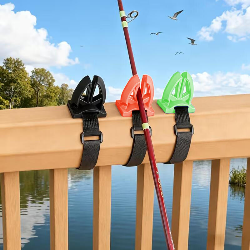Quick Release Clip With Strap  - مراجعة Fishing Kayak Rod Holder وسعره