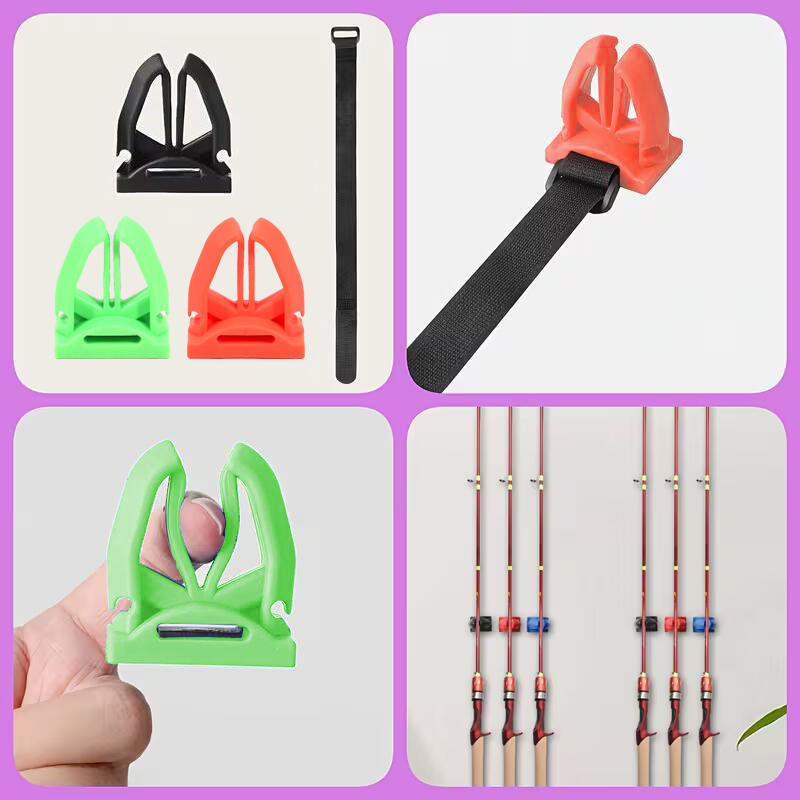 Quick Release Clip With Strap  - مراجعة Fishing Kayak Rod Holder وسعره