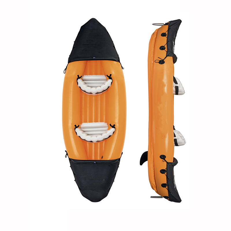 Inflatable Boats PVC Fishing B - مراجعة Fishing Kayak Inflatable وسعره