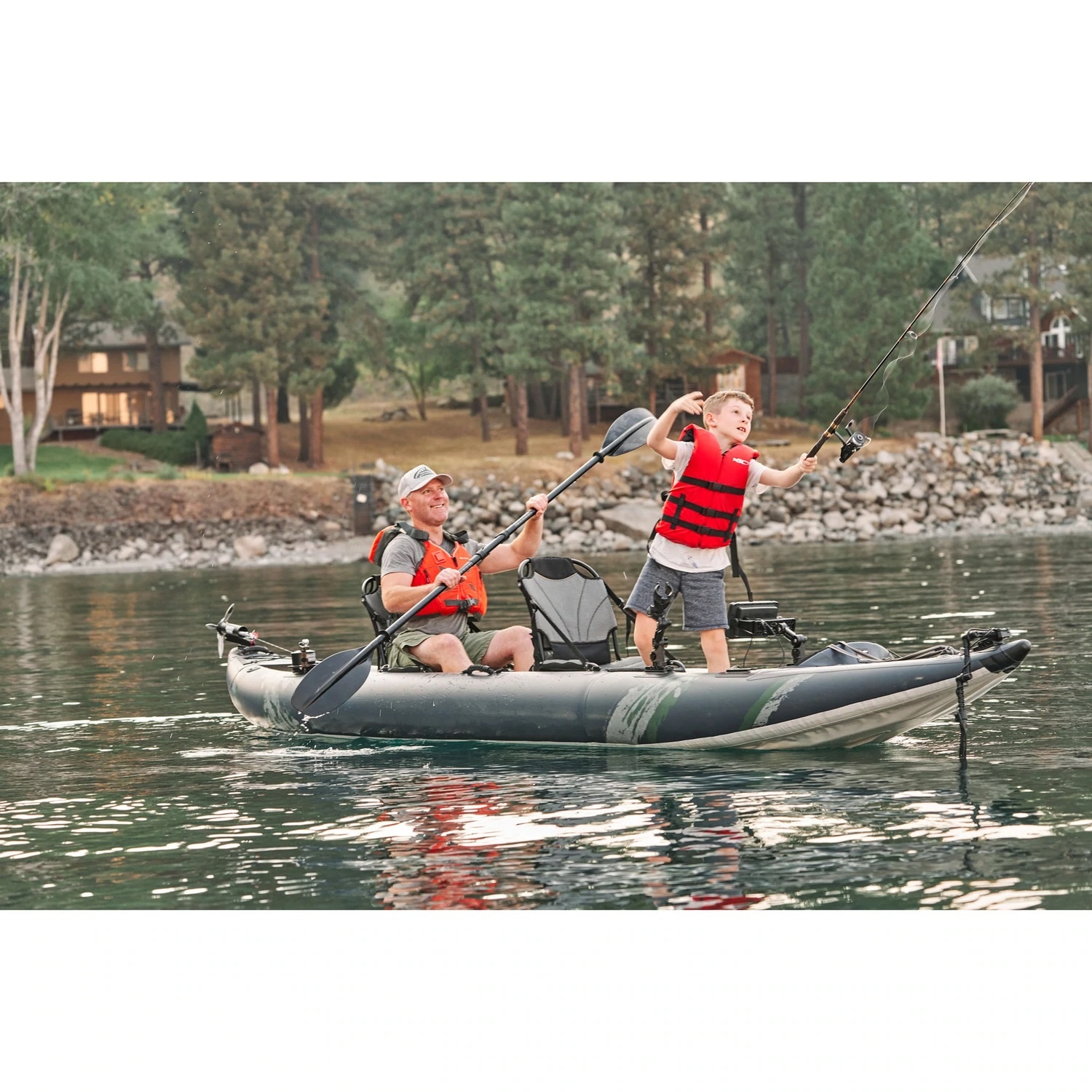 Airo Inflatable Fishing Kayak  - مراجعة Fishing Kayak Inflatable وسعره