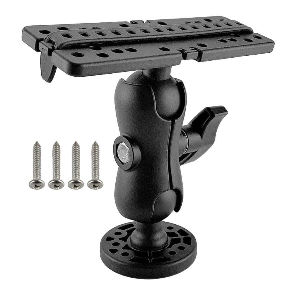 1Set 360 Degree Rotating Kayak - مراجعة Fishing Kayak Fish Finder Mount وسعره