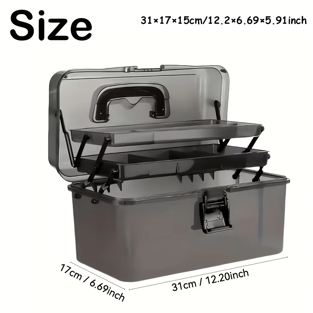 Durable PE Fishing Gear Box |  - مراجعة Fishing Kayak Crate وسعره