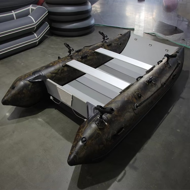 High-Speed Catamaran Inflatabl - مراجعة Fishing Kayak Inflatable وسعره