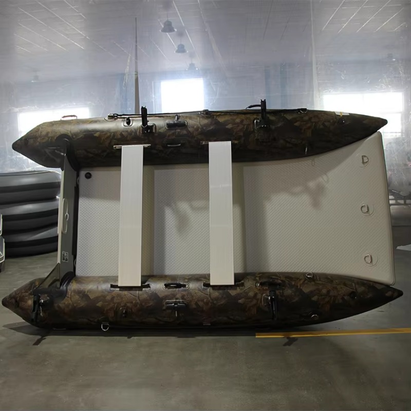 High-Speed Catamaran Inflatabl - مراجعة Fishing Kayak Inflatable وسعره