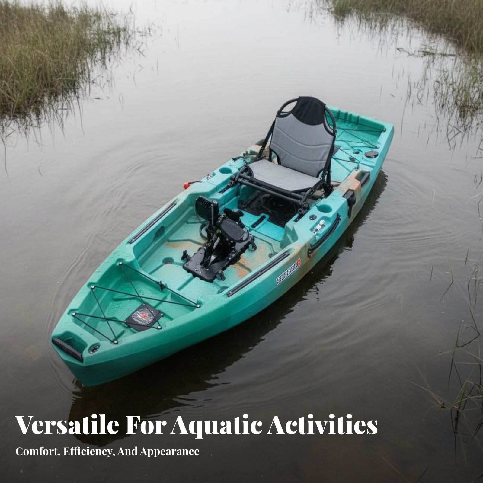 Pedal Drive Fishing Boat Folda - مراجعة Fishing Kayak Pedal Drive وسعره
