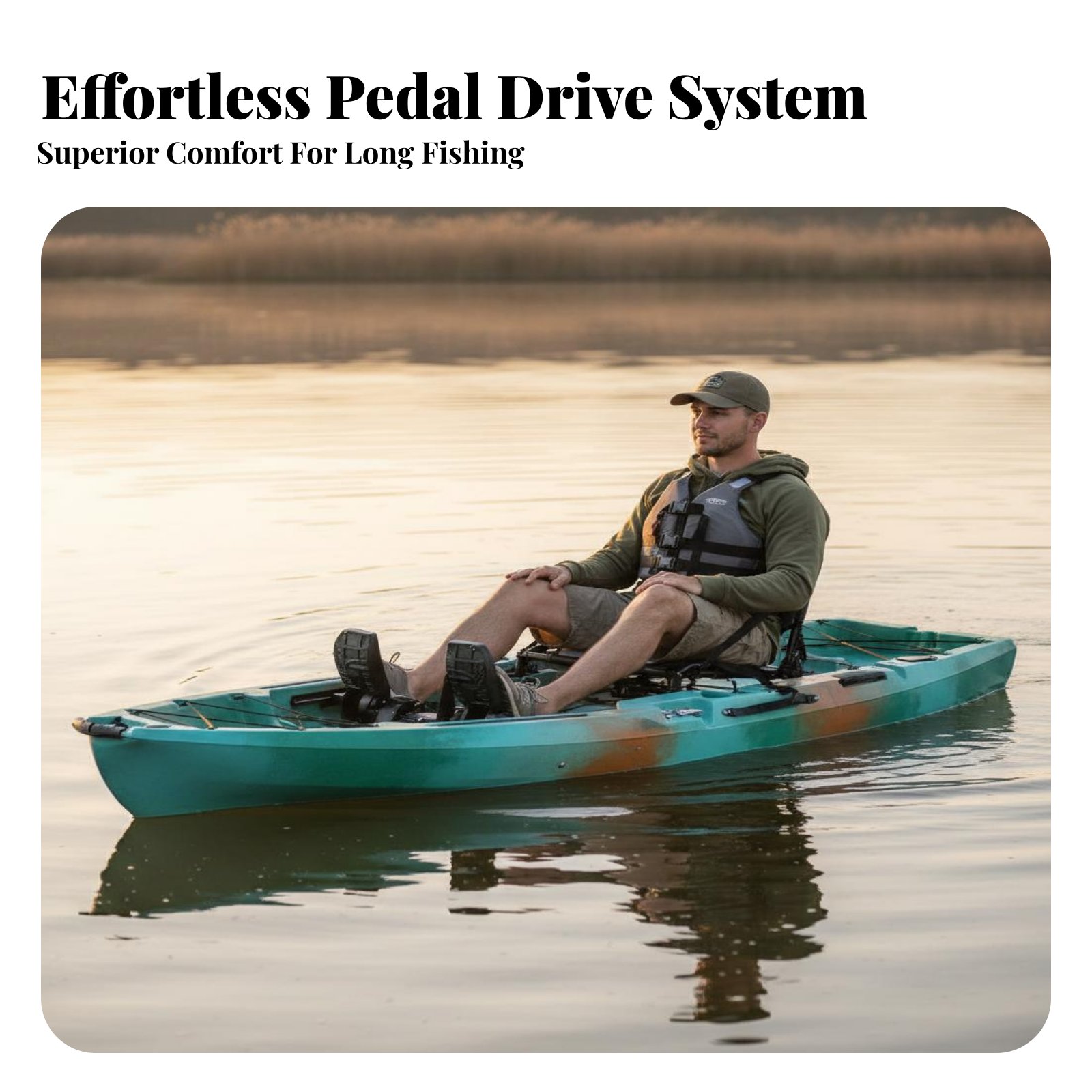 Pedal Drive Fishing Boat Folda - مراجعة Fishing Kayak Pedal Drive وسعره