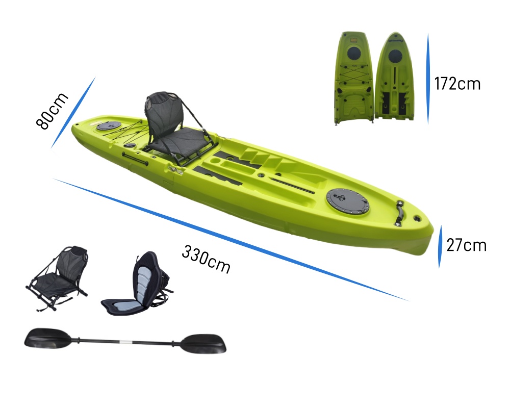 2025 NEW Modular Kayak 11ft Si - مراجعة Fishing Kayak Sit On Top وسعره