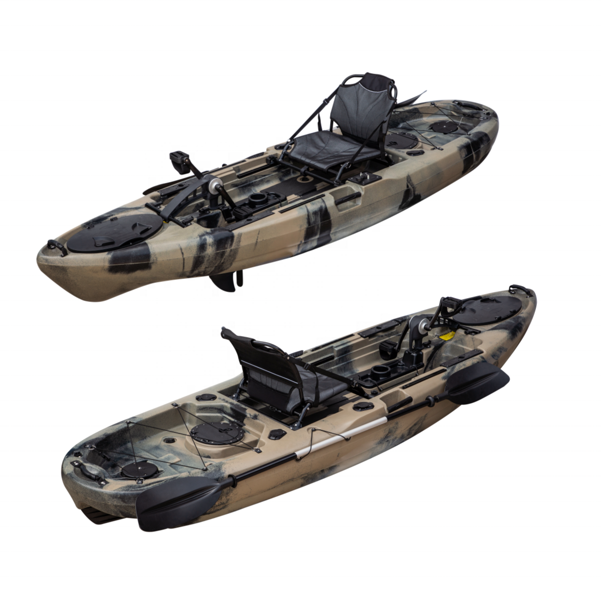 10FT Classic Pedal Fishing Kay - مراجعة Fishing Kayak Pedal Drive وسعره
