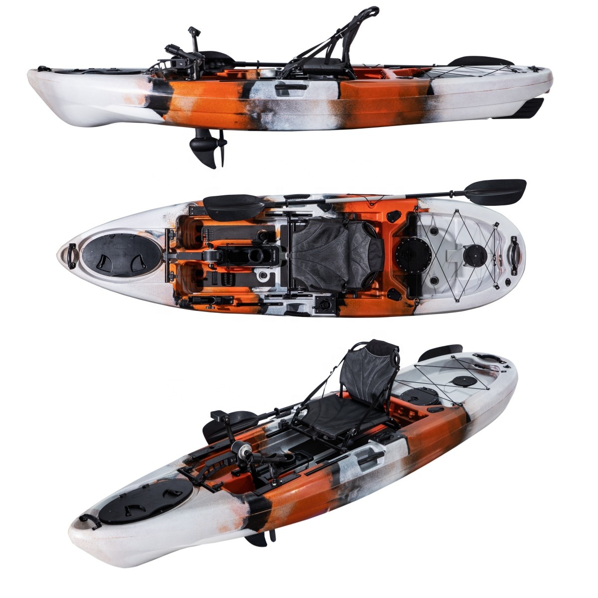 10FT Classic Pedal Fishing Kay - مراجعة Fishing Kayak Pedal Drive وسعره