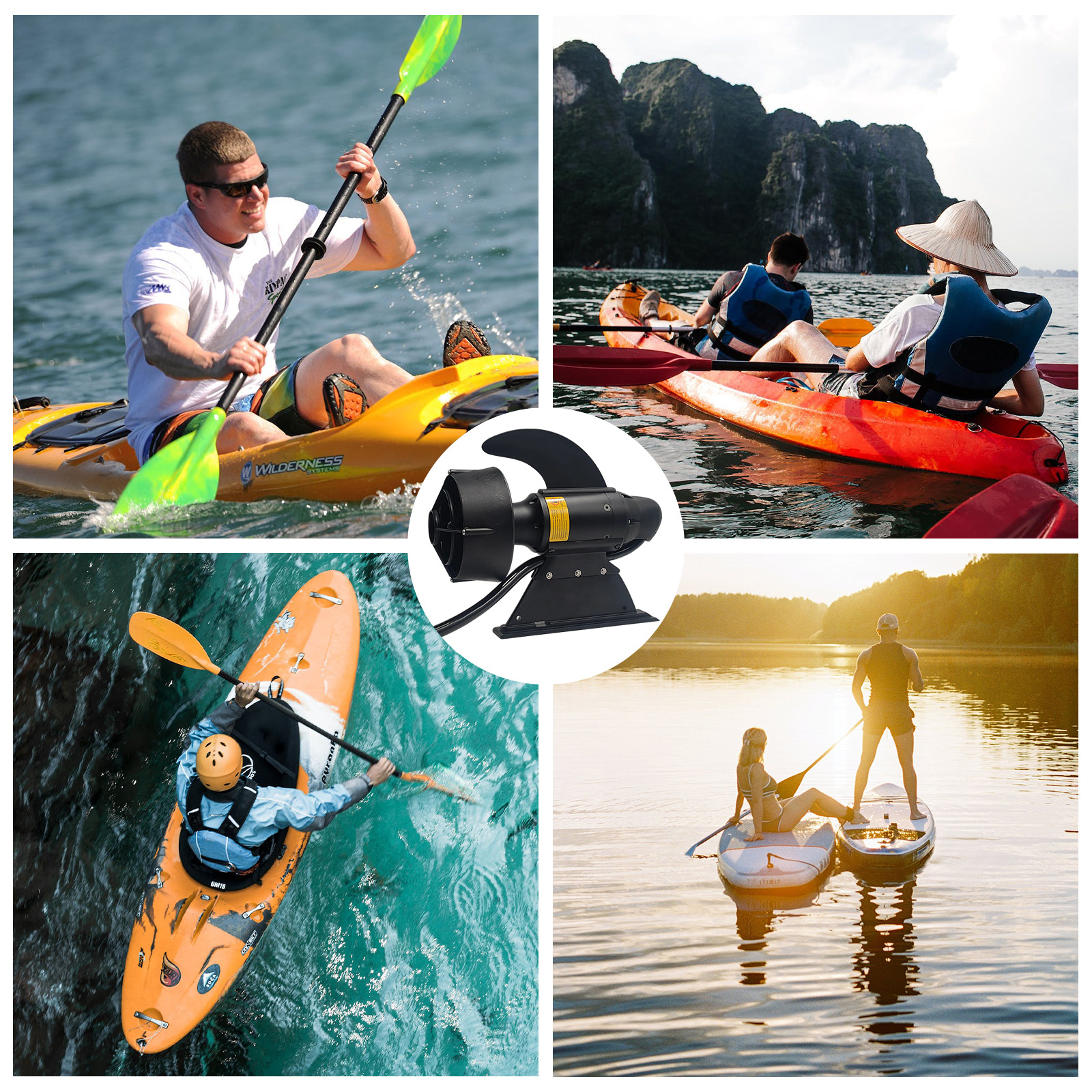 380W 600W Electric Fins Stand  - مراجعة Fishing Kayak Storage Bag وسعره