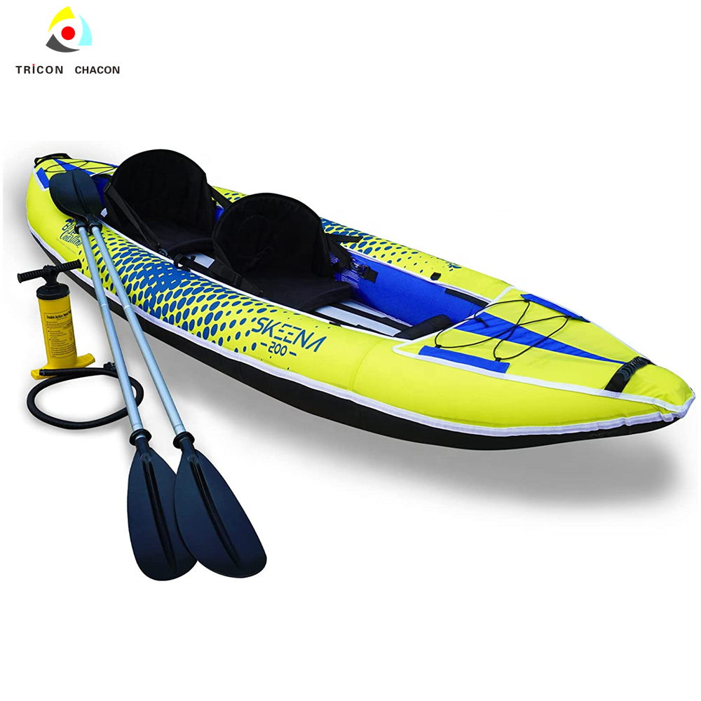 Adult Inflatable Fishing Canoe - مراجعة Fishing Kayak Paddle وسعره