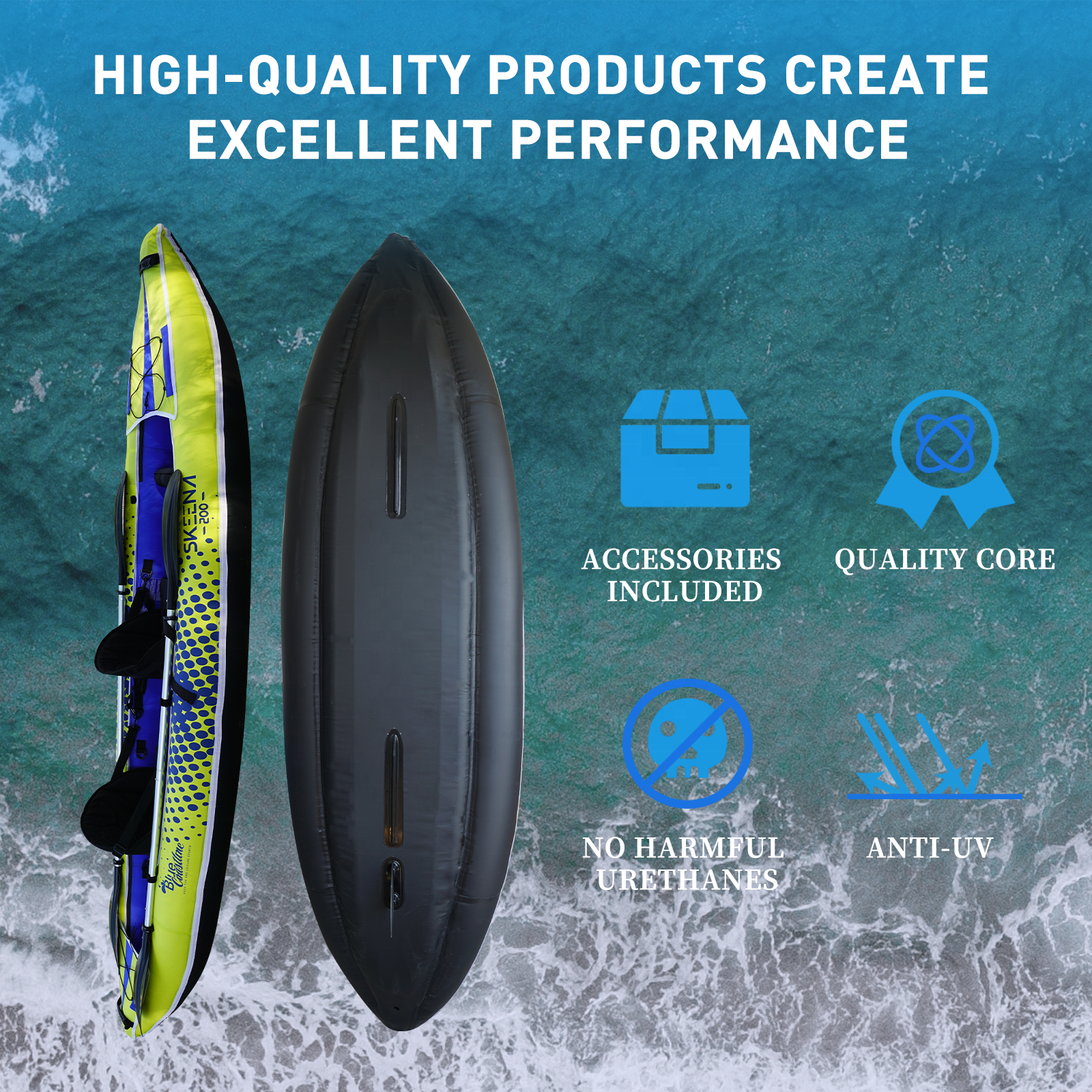 Adult Inflatable Fishing Canoe - مراجعة Fishing Kayak Paddle وسعره