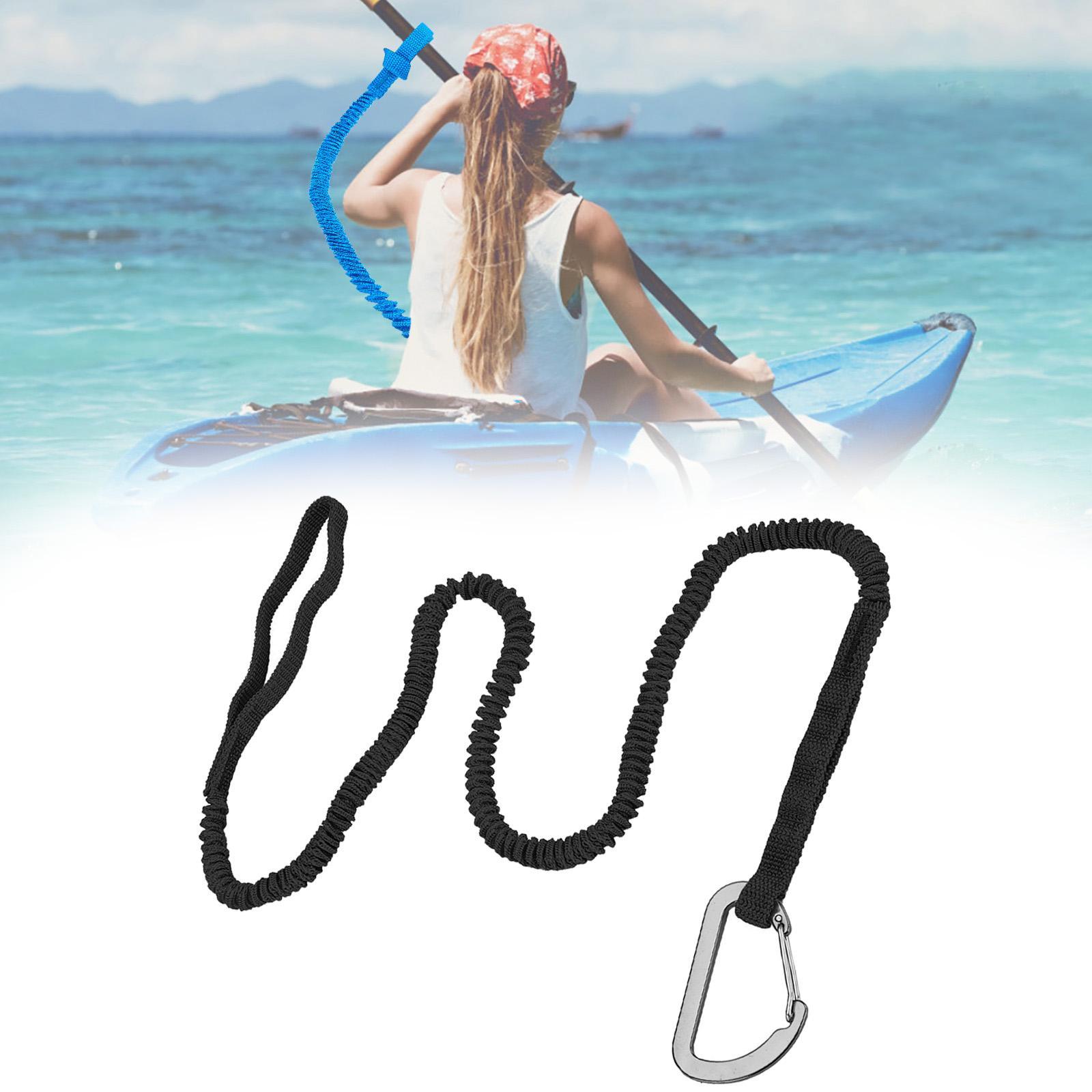 Stretchable Nylon Paddle Leash - مراجعة Fishing Kayak Paddle Leash وسعره