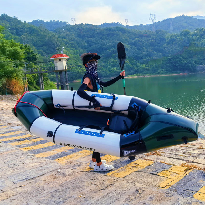 LST Backpacker Boat New Produc - مراجعة Fishing Kayak Seat وسعره