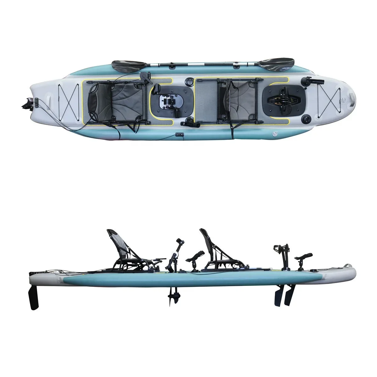 2026 14FT 2-Person Sit-On-Top  - مراجعة Fishing Kayak Sit On Top وسعره
