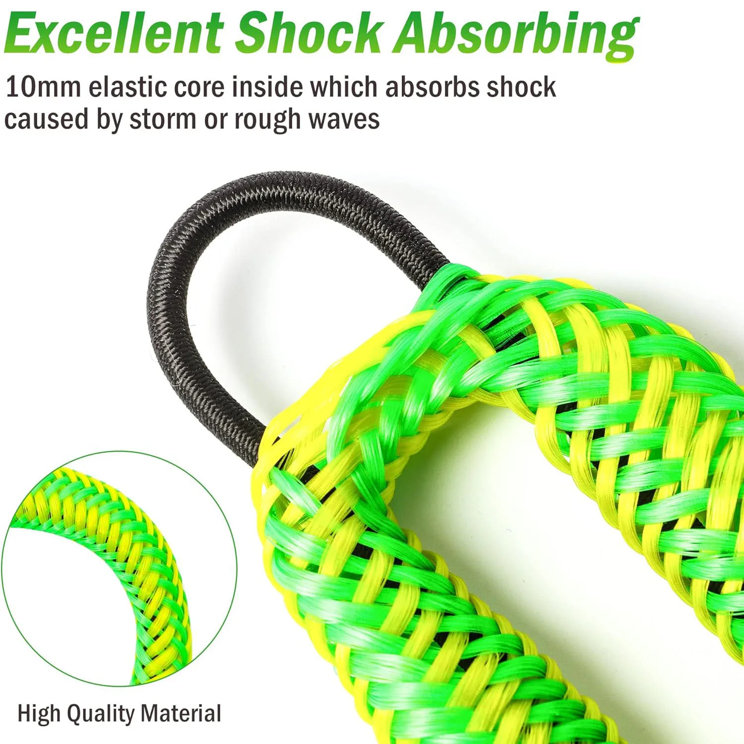 Boat Bungee Dock Lines Cords D - مراجعة Fishing Kayak Anchor وسعره