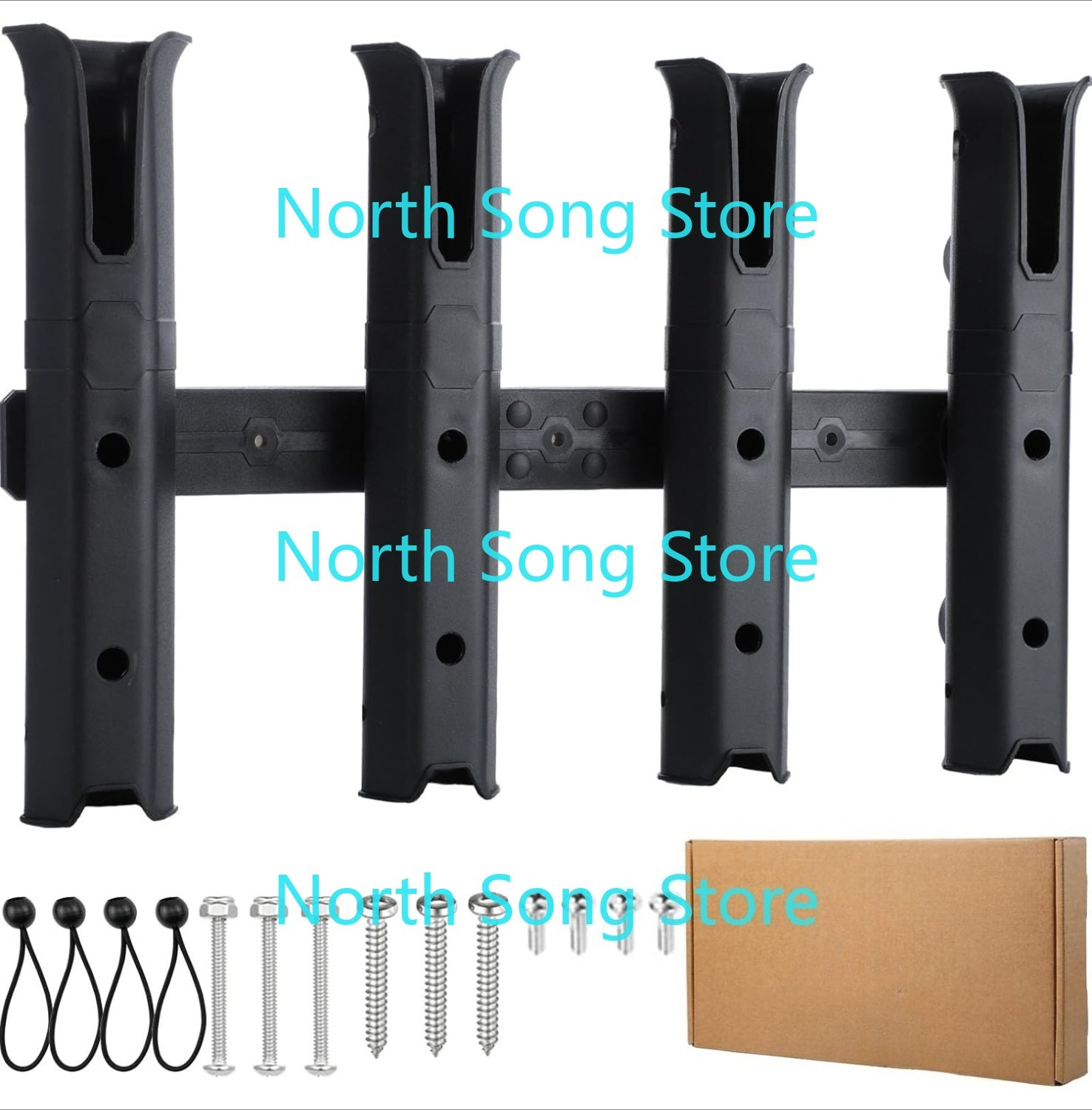 Adjustable Fishing Rod Holders - مراجعة Fishing Kayak Crate وسعره