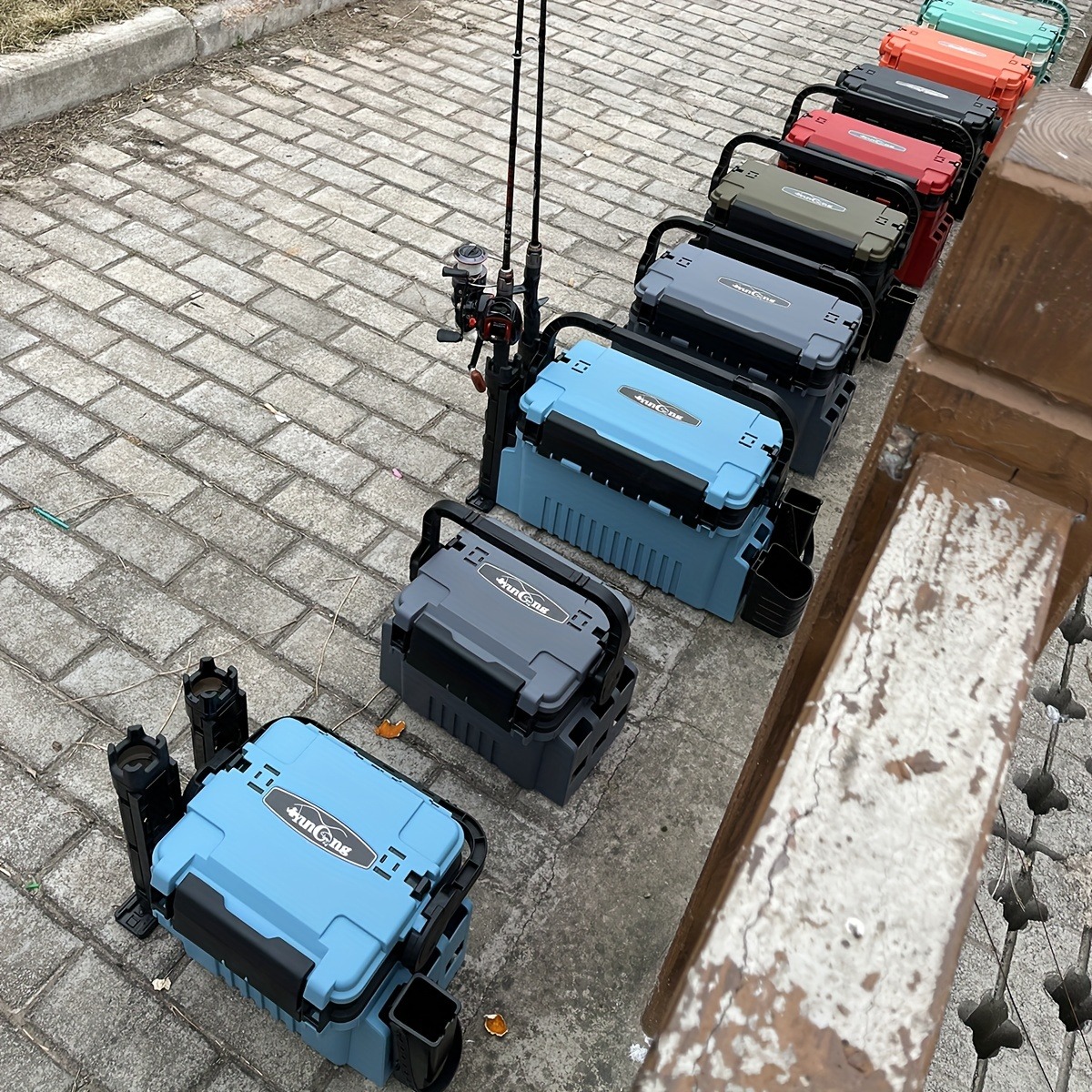 Multifunctional bait fishing b - مراجعة Fishing Kayak Crate وسعره
