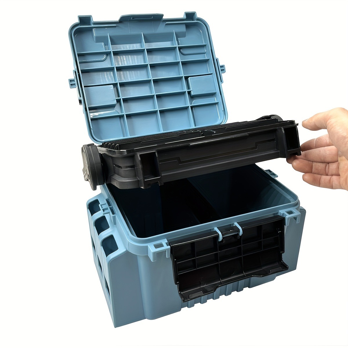 Multifunctional bait fishing b - مراجعة Fishing Kayak Crate وسعره