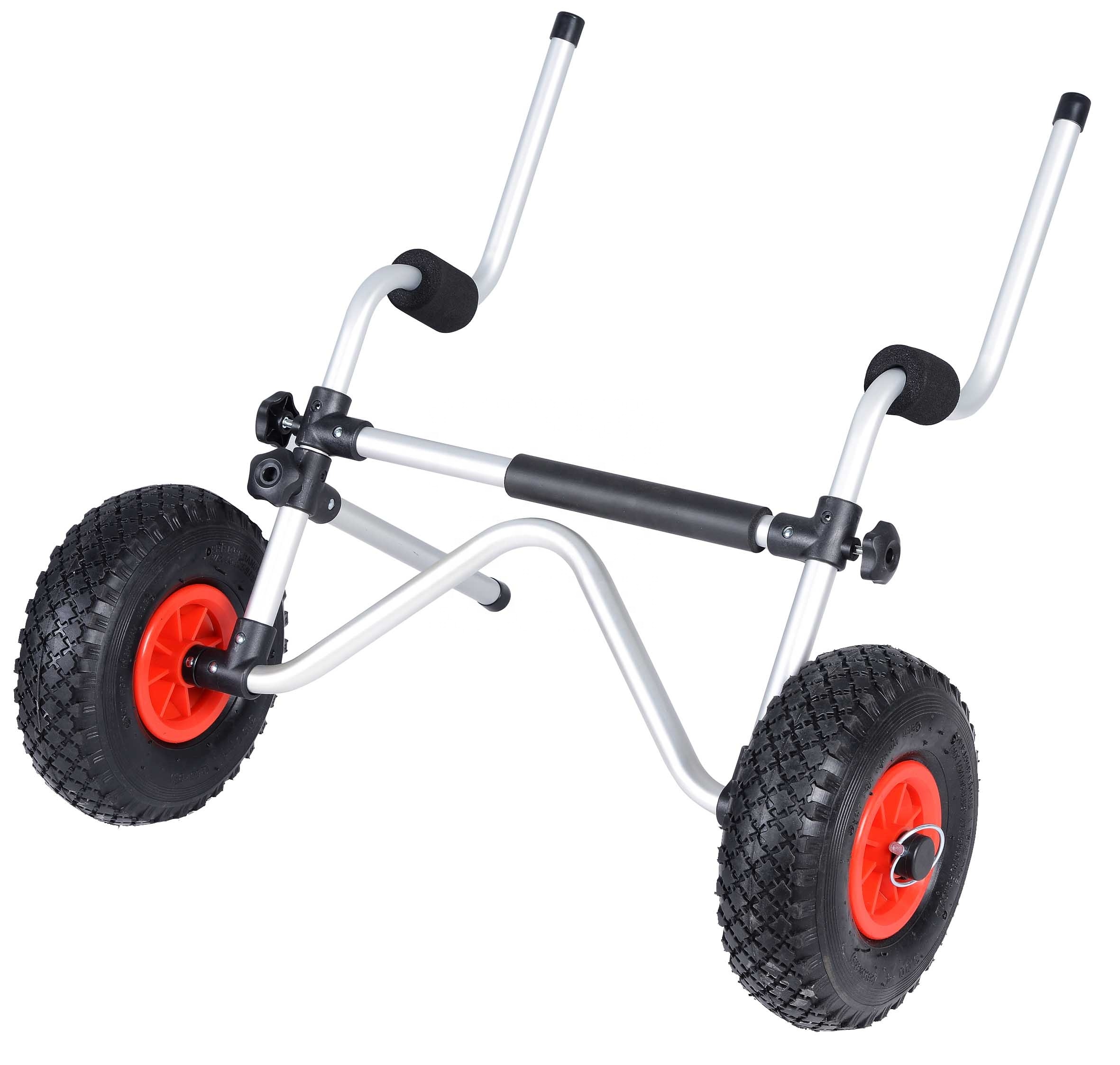 LSF  Aluminum Durable Hand Kay - مراجعة Fishing Kayak Cart وسعره