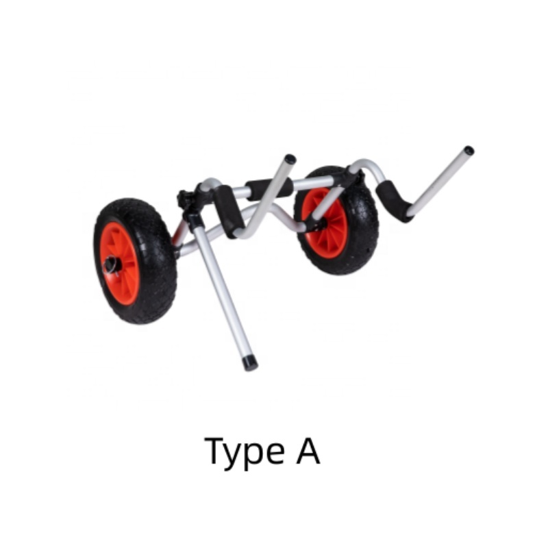 LSF  Aluminum Durable Hand Kay - مراجعة Fishing Kayak Cart وسعره